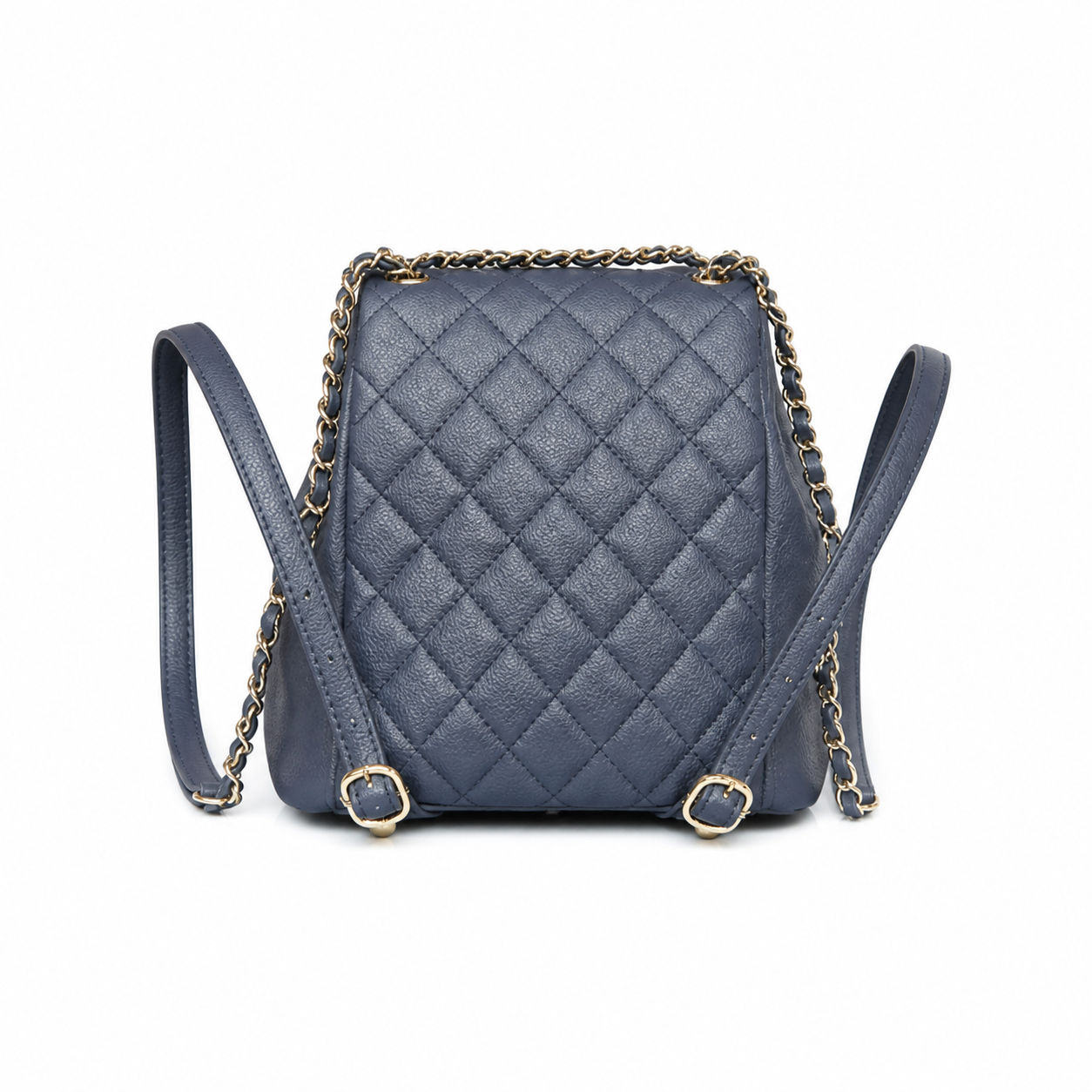 Chanel Duma Caviar Backpack | CC Turn-Lock Gold Chain Black — 20.5x20cm