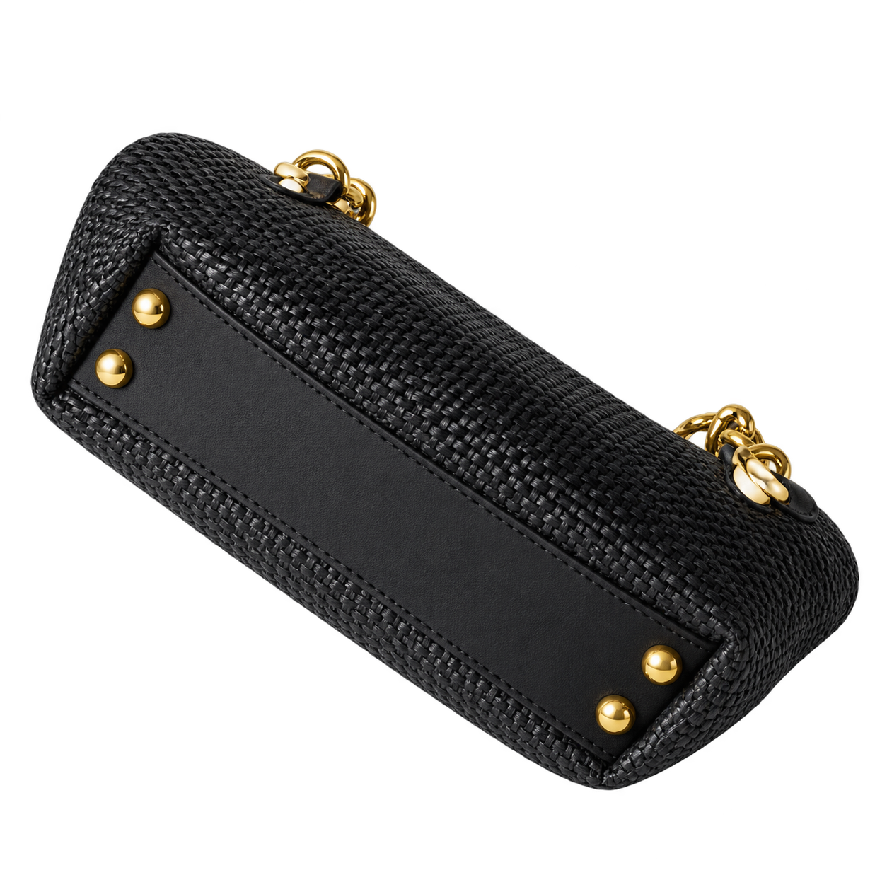 Chanel Classic Quilted Handbag | CC Hardware & Gold Chain — 28cm