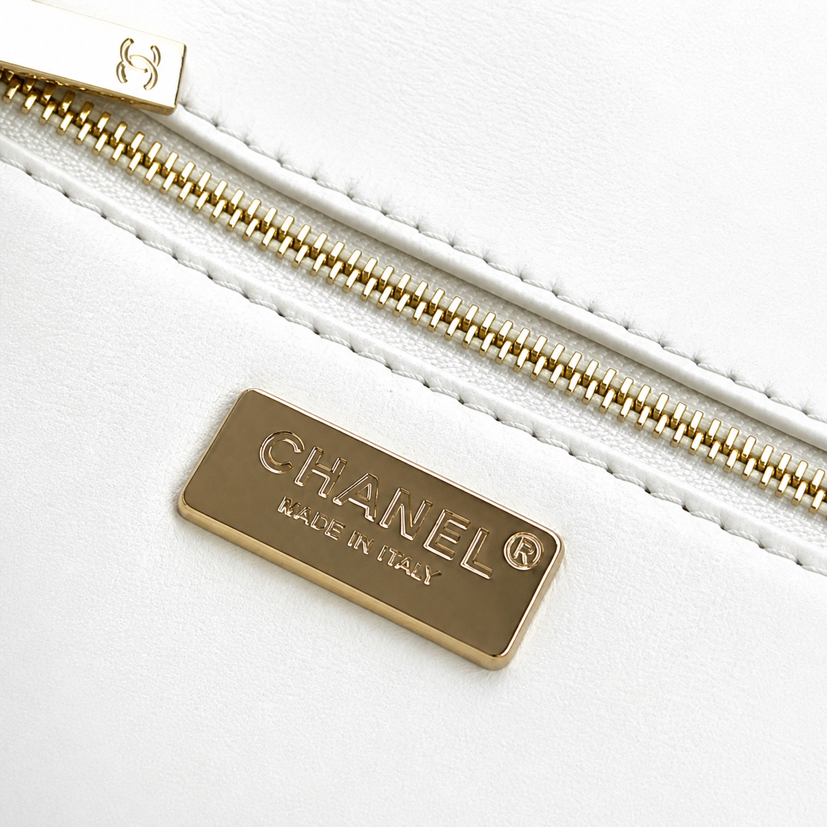 Chanel Classic Quilted Small Flap Bag | CC Turn-Lock Leather Chain Strap — 14cm