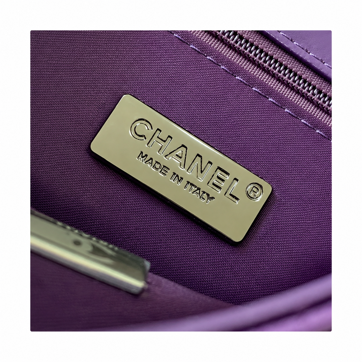 Chanel Multicolour Sequin Diamond-Quilted Flap Bag | Aubergine & Mixed Tones, Gunmetal CC & Chain