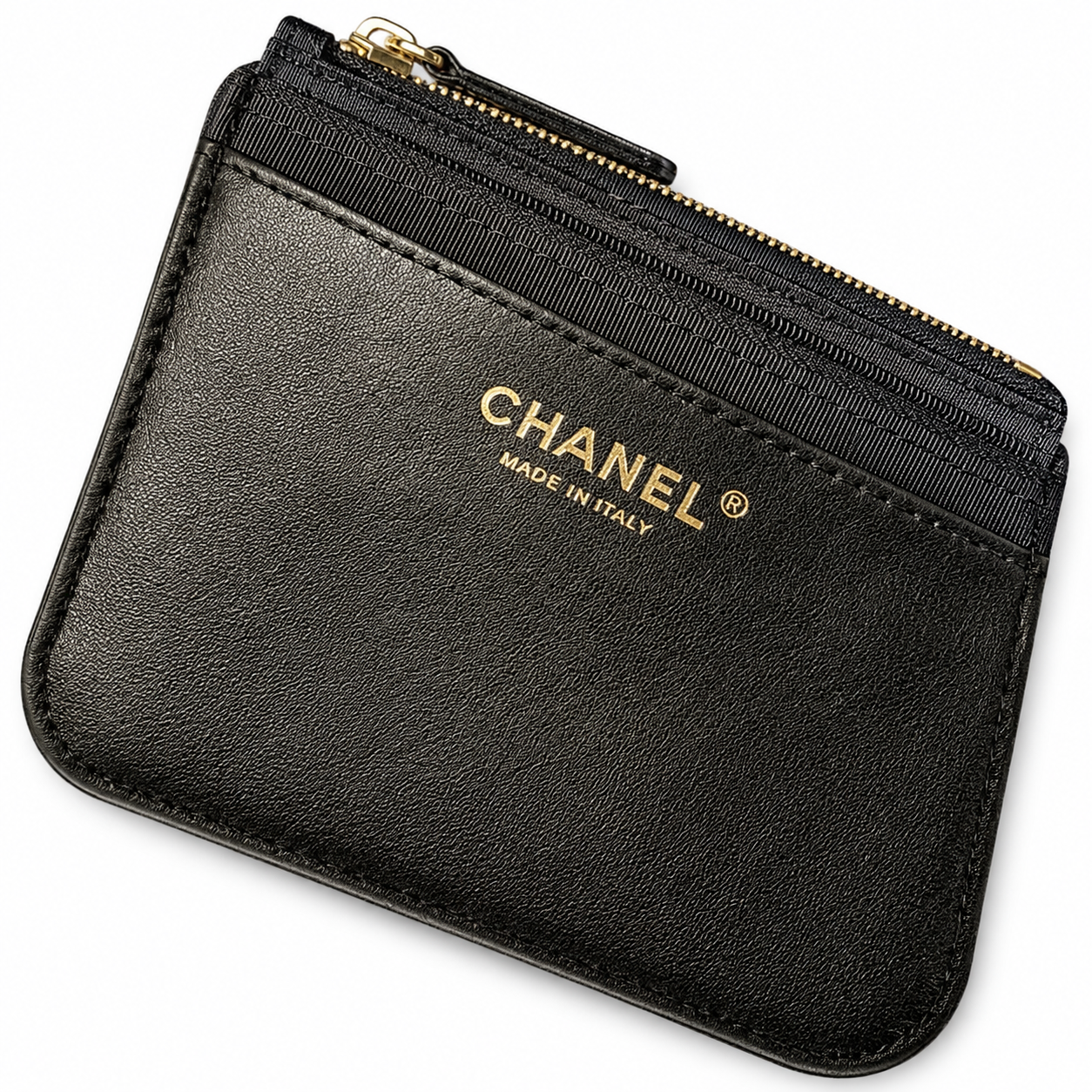 Chanel 31 Rue Cambon Quilted Shopping Bag | Gold Medal Chain Black — 29x38cm