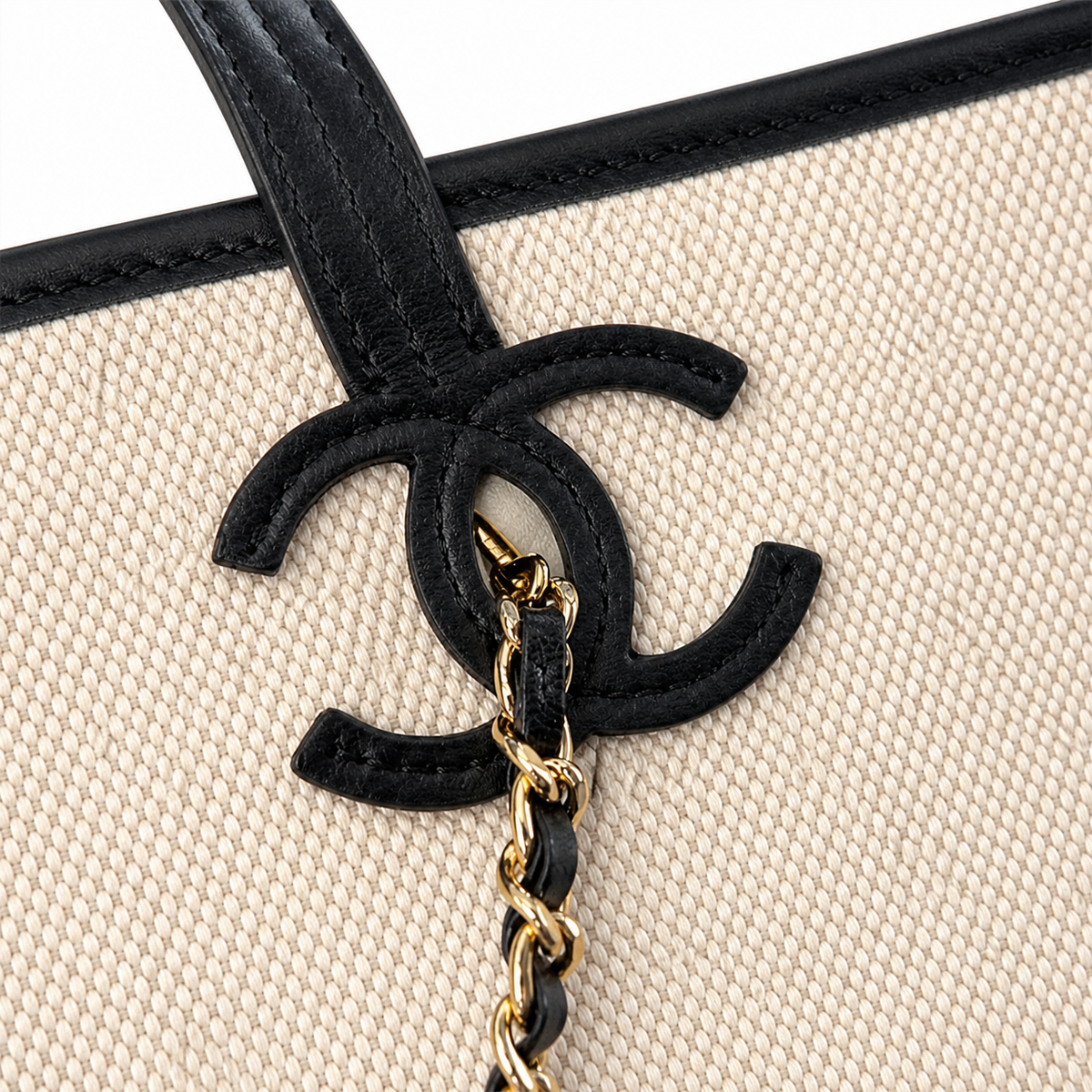 Chanel Quilted CC Oversized Tote Bag | Chain Handles — 45cm