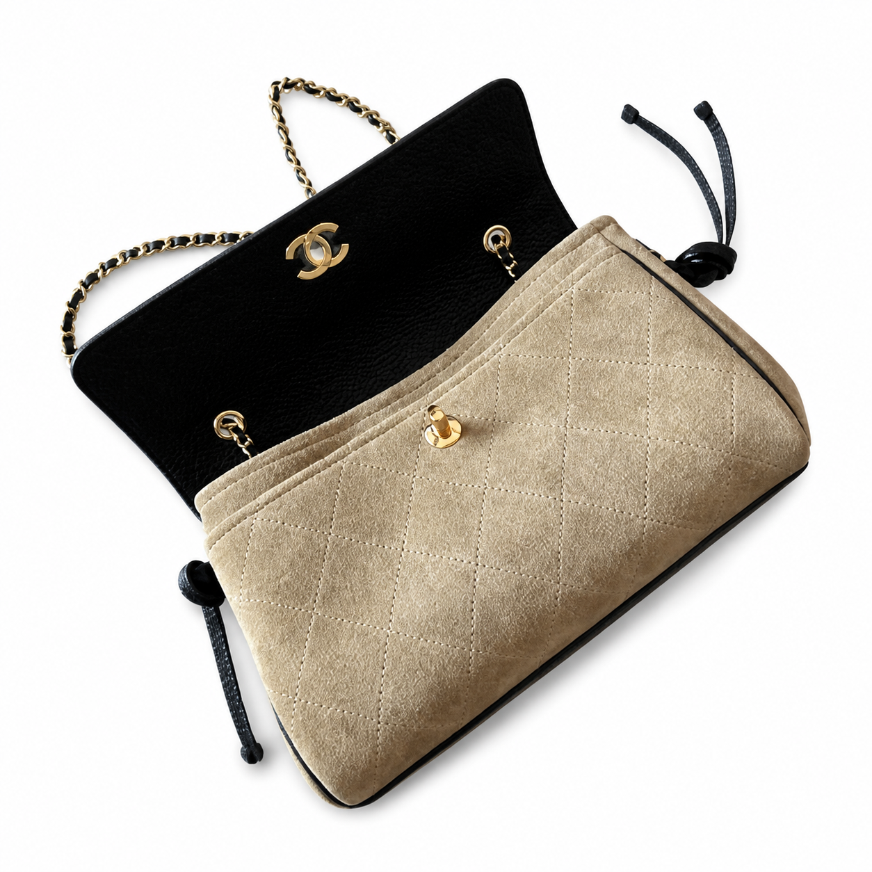 Chanel Classic Quilted Flap Bag | CC Hardware & Chain — 29cm