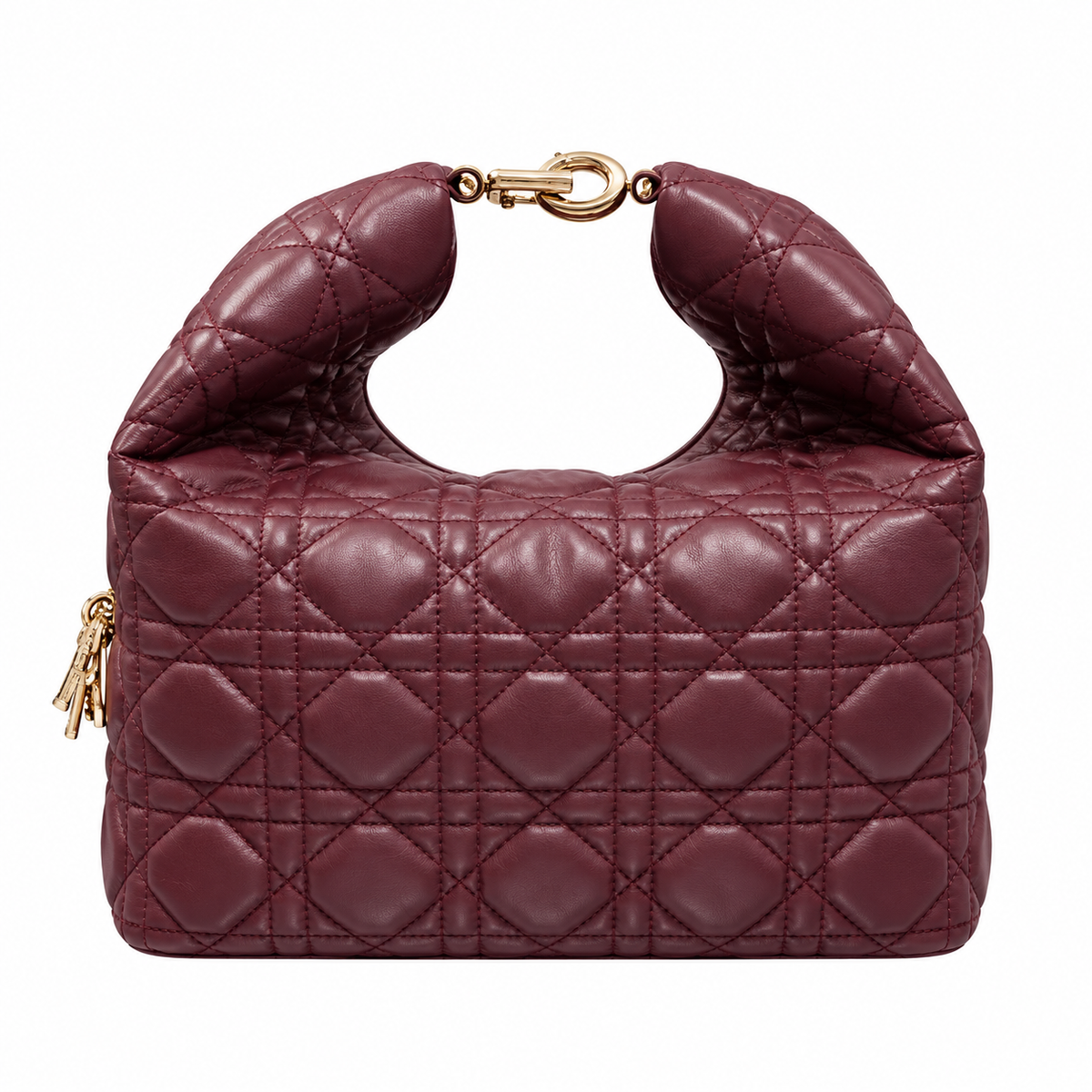 Dior Cannage Top Handle Crossbody Bag