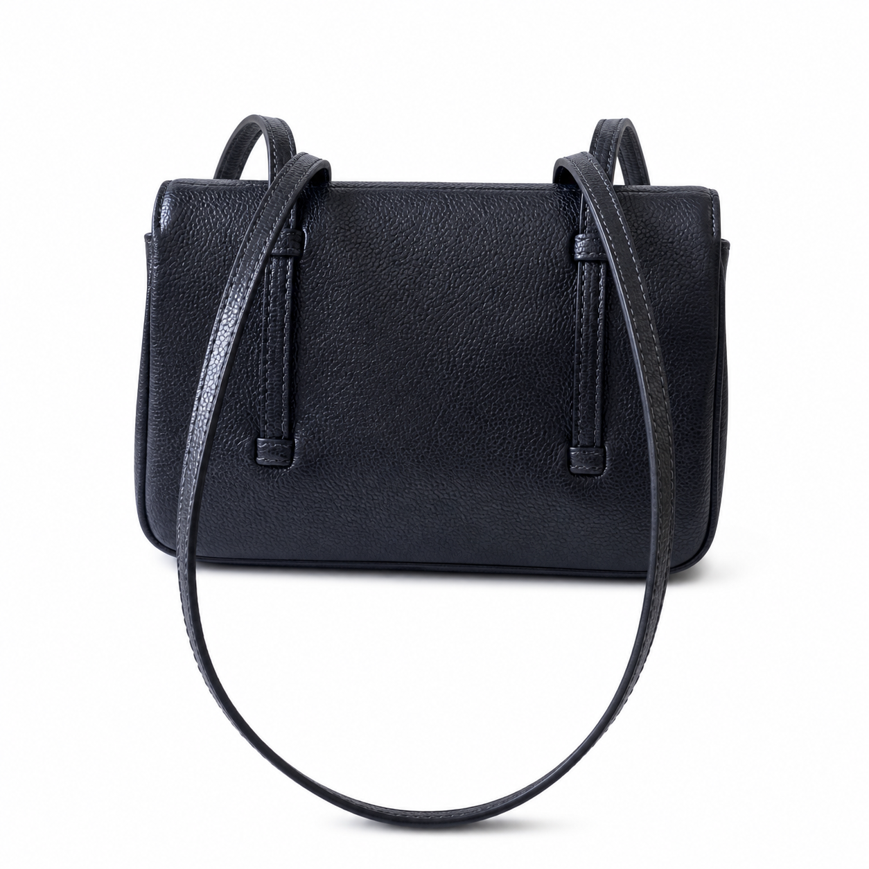 Chanel Quilted CC Mini Vertical Flap Bag | Gold Chain — 17cm