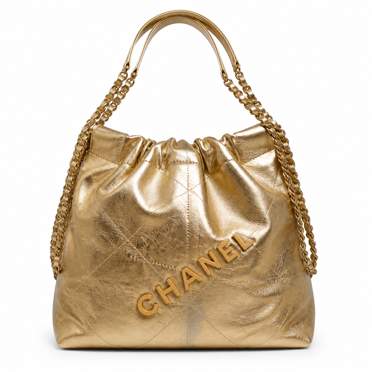 Chanel Classic Quilted Tote Bag | CC Hardware Leather Chain Strap — Large Capacity