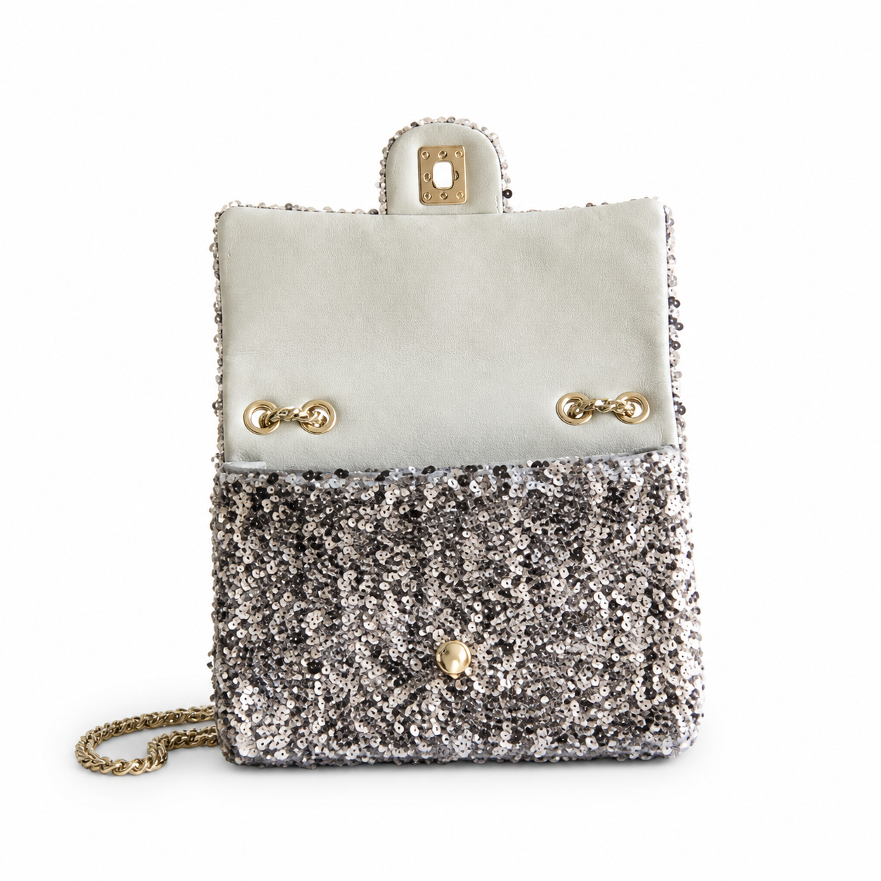 Chanel CC Quilted Small Flap Bag | Gold Hardware & Chain — 20cm