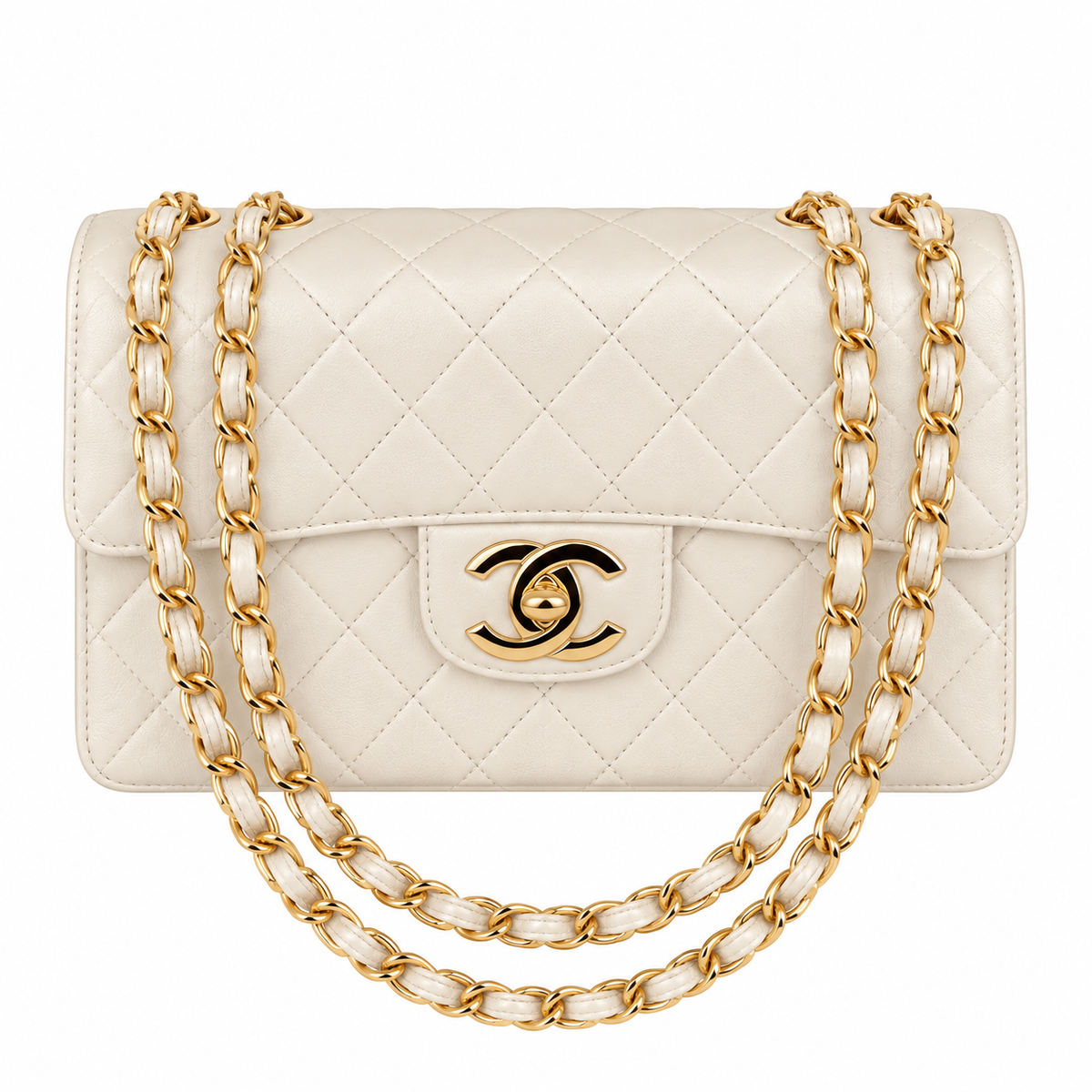 Chanel Quilted Travel Shoulder Bag 30cm