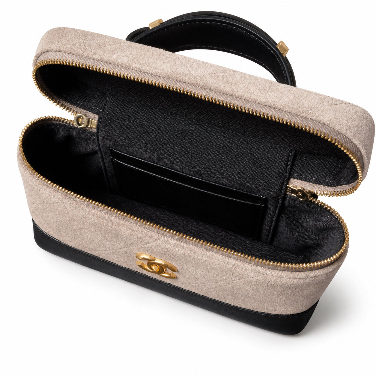 Chanel Classic Quilted Square Flap Bag | CC Hardware & Gold Chain — 19.5cm