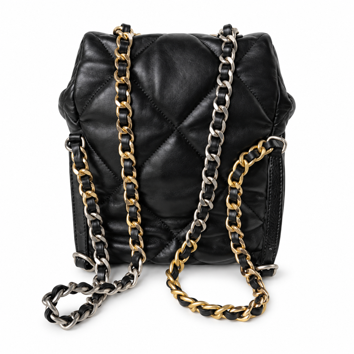 Chanel Quilted CC Backpack 26×22×16cm