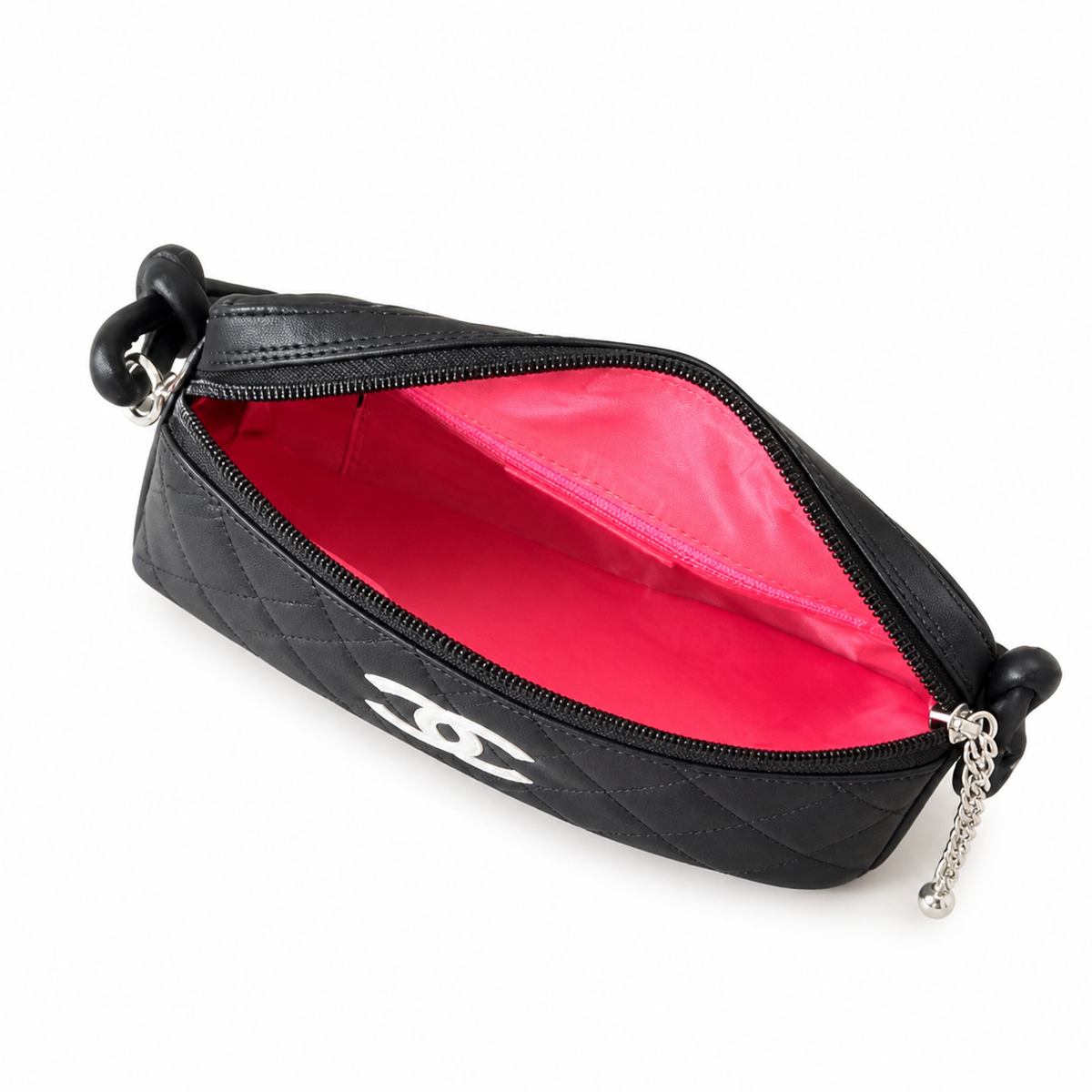 Chanel Quilted CC Mini Top Handle Evening Bag | Detachable Chain — 20cm