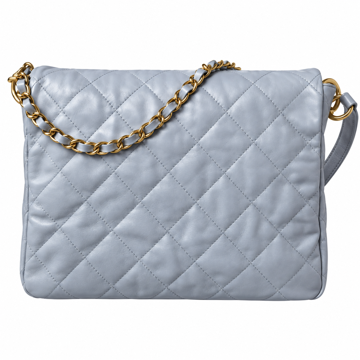 Chanel Quilted Tall Slim Shoulder Bag 21.5×30×5cm