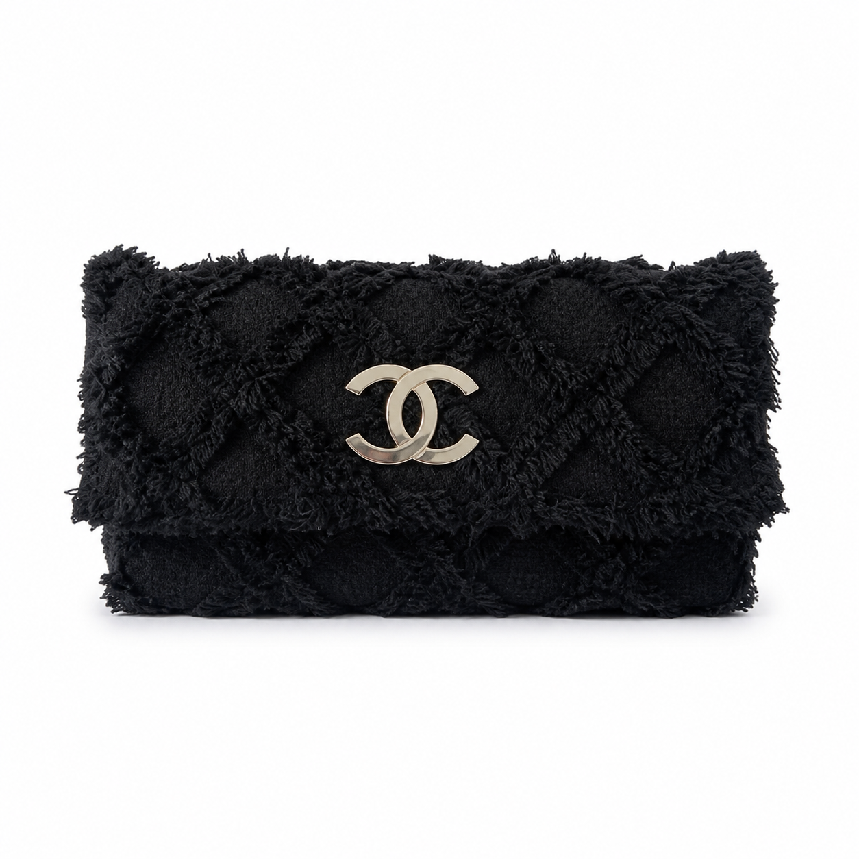 Chanel Maxi Classic Quilted Flap Bag | CC Hardware & Chain — 38cm