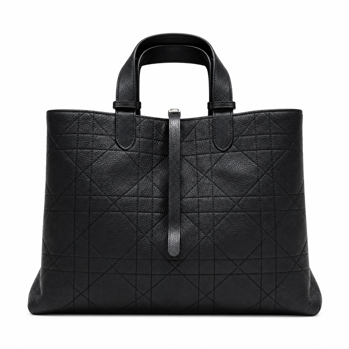 Dior Cannage Quilted Roomy Top Handle Tote 37cm