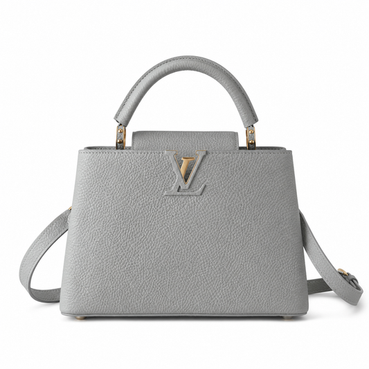 Louis Vuitton Gray Top Handle Bag