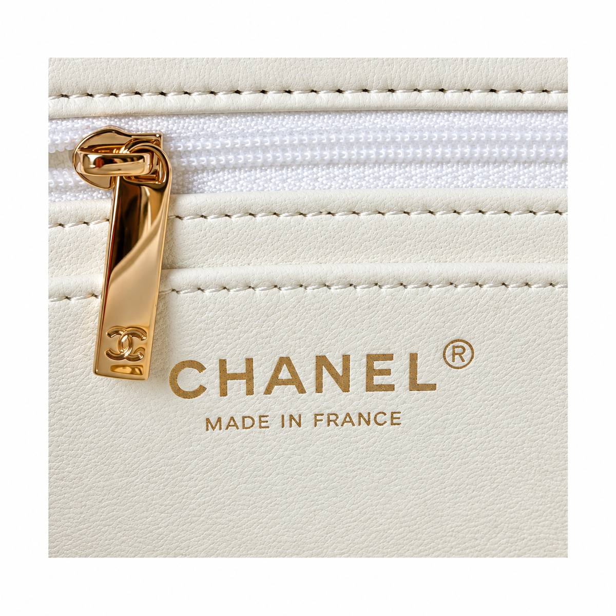 Chanel Quilted Leather Flap Bag 20cm