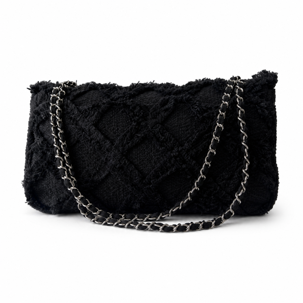 Chanel Maxi Classic Quilted Flap Bag | CC Hardware & Chain — 38cm