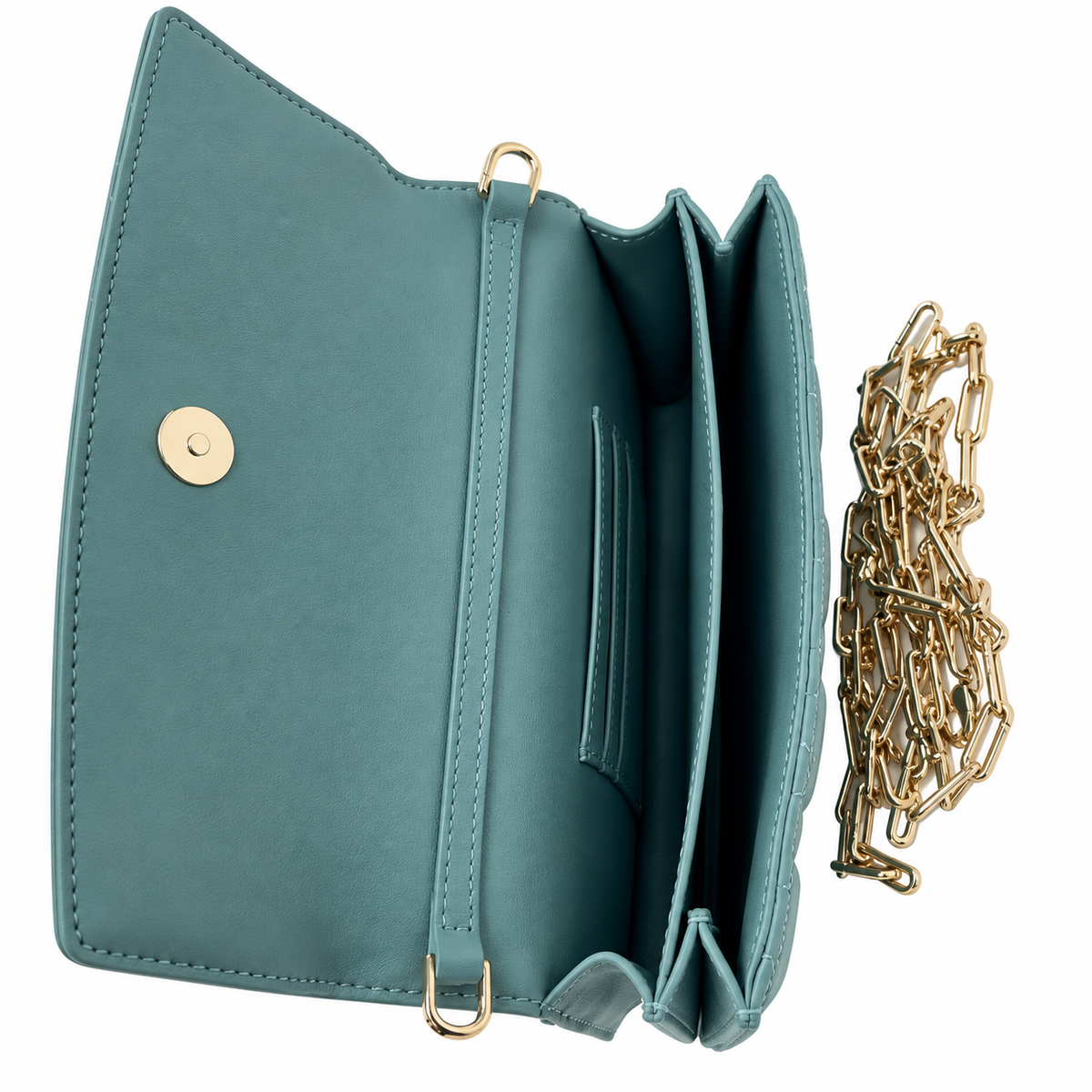Dior Cannage Quilted Signature Flap Bag 21cm