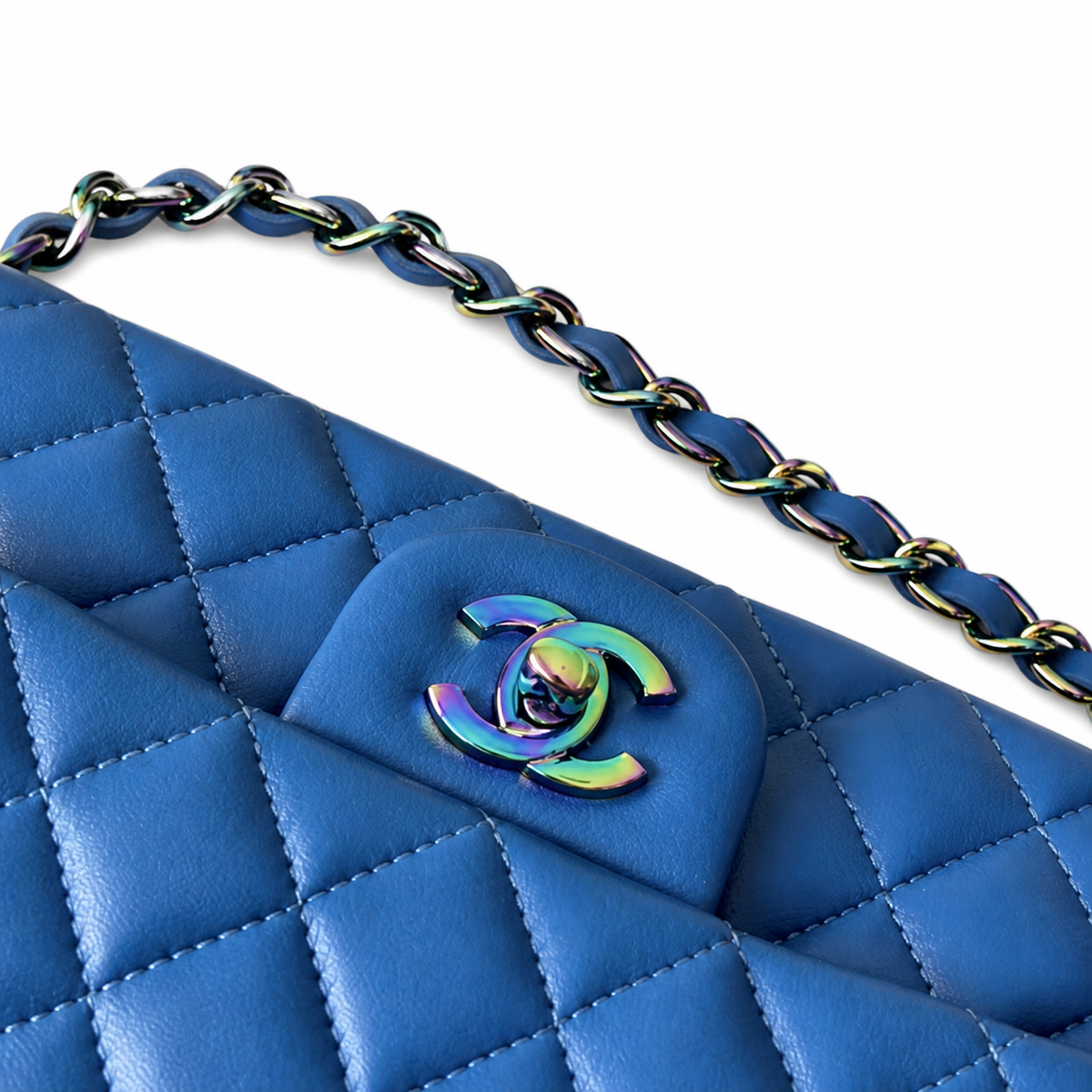Chanel Classic Quilted Small Flap Bag | CC Hardware & Gold Chain — 20cm