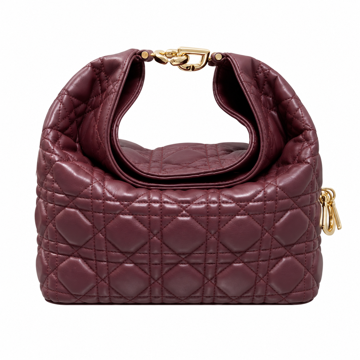 Dior Cannage Top Handle Crossbody Bag
