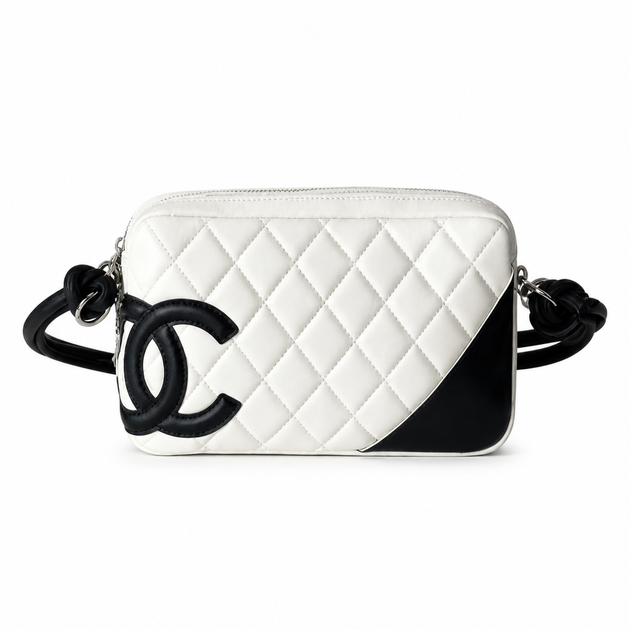 Chanel Quilted CC Mini Top Handle Evening Bag | Detachable Chain — 20cm
