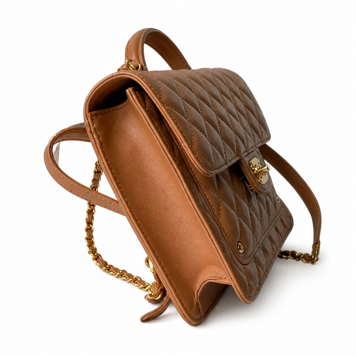 Chanel Classic Quilted Flap Bag | Iconic CC Turn-Lock, Leather-Woven Chain Strap, Shoulder, Crossbody & Underarm | Luxury Flap Bag for Evening, Travel & Everyday Chic