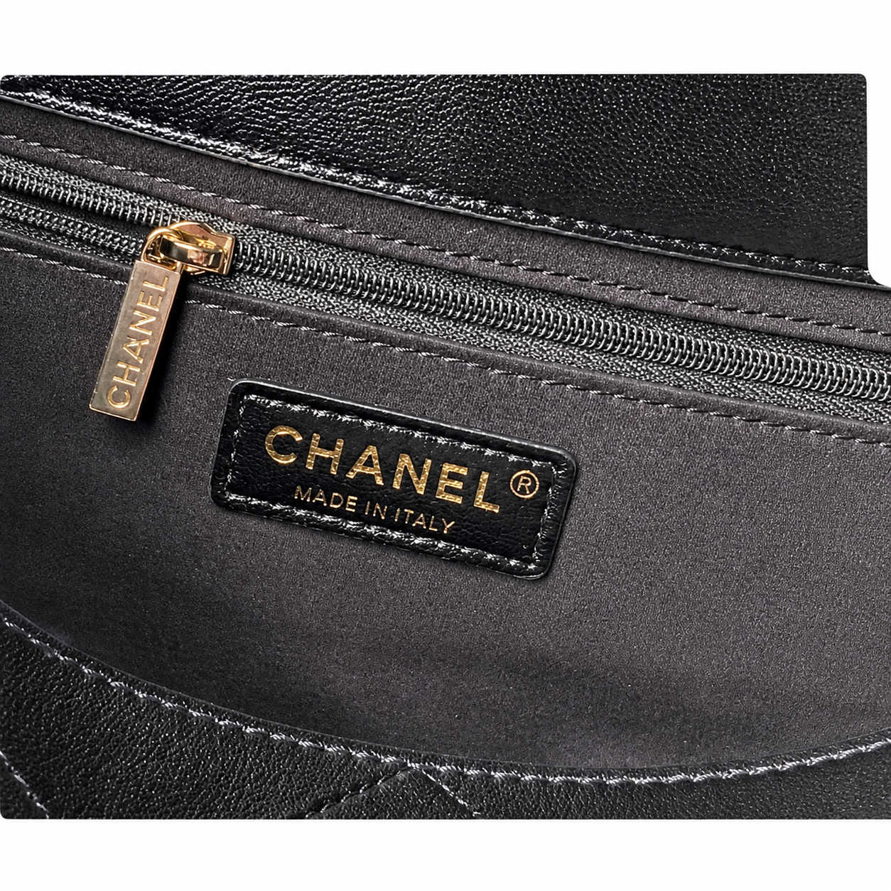 Chanel Deauville Large Shopping Tote | White Boucle & Caramel — 32cm