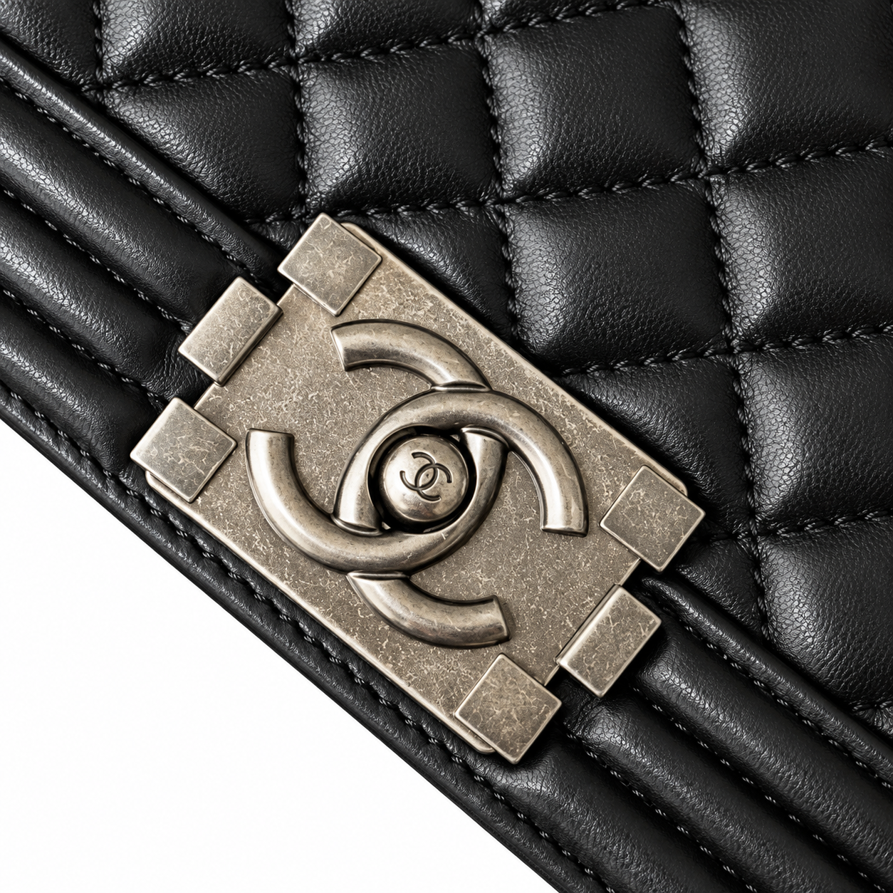 Chanel Quilted Chain Flap Bag 20cm