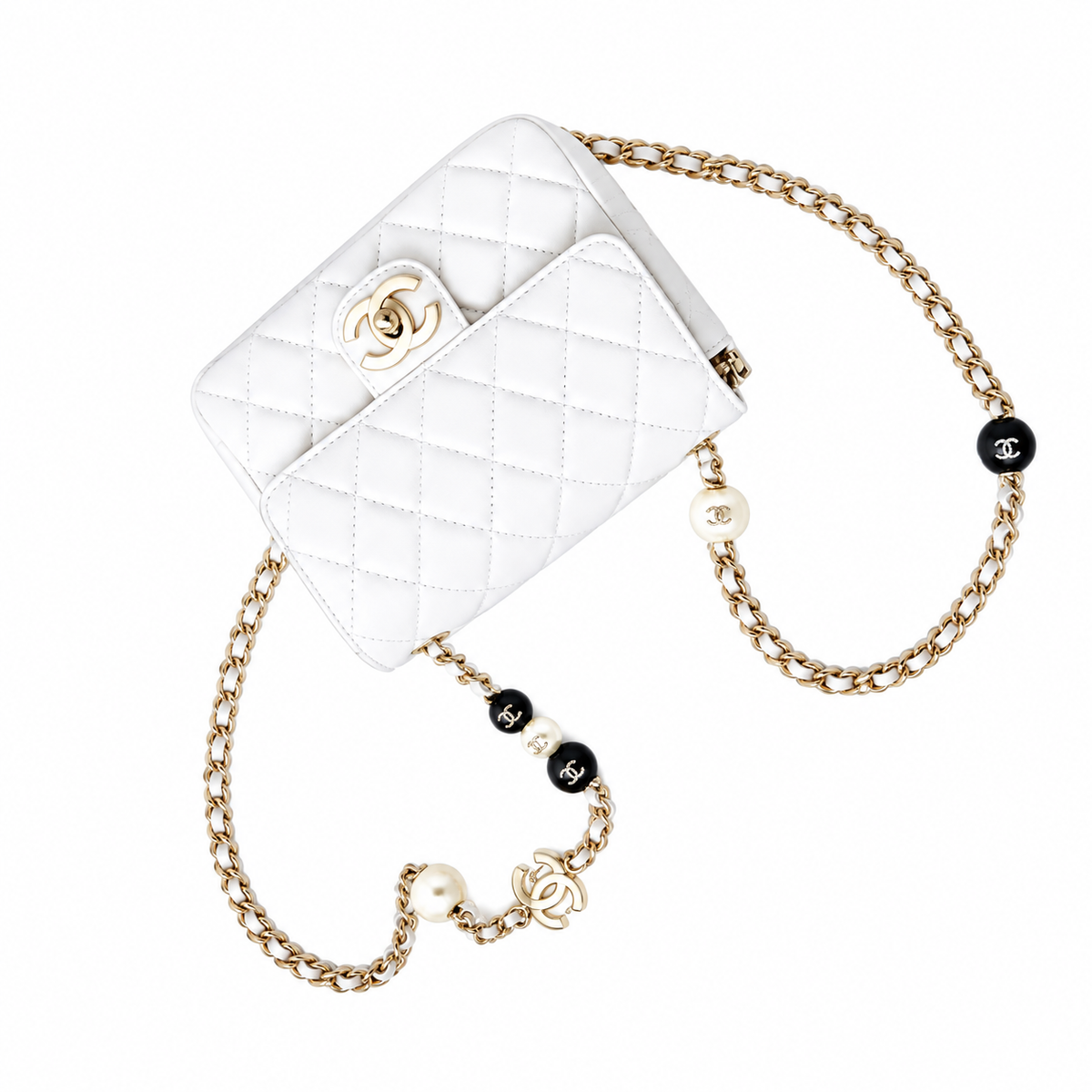Chanel Quilted Ultra Slim Mini Bag 12.5×16×4.5cm