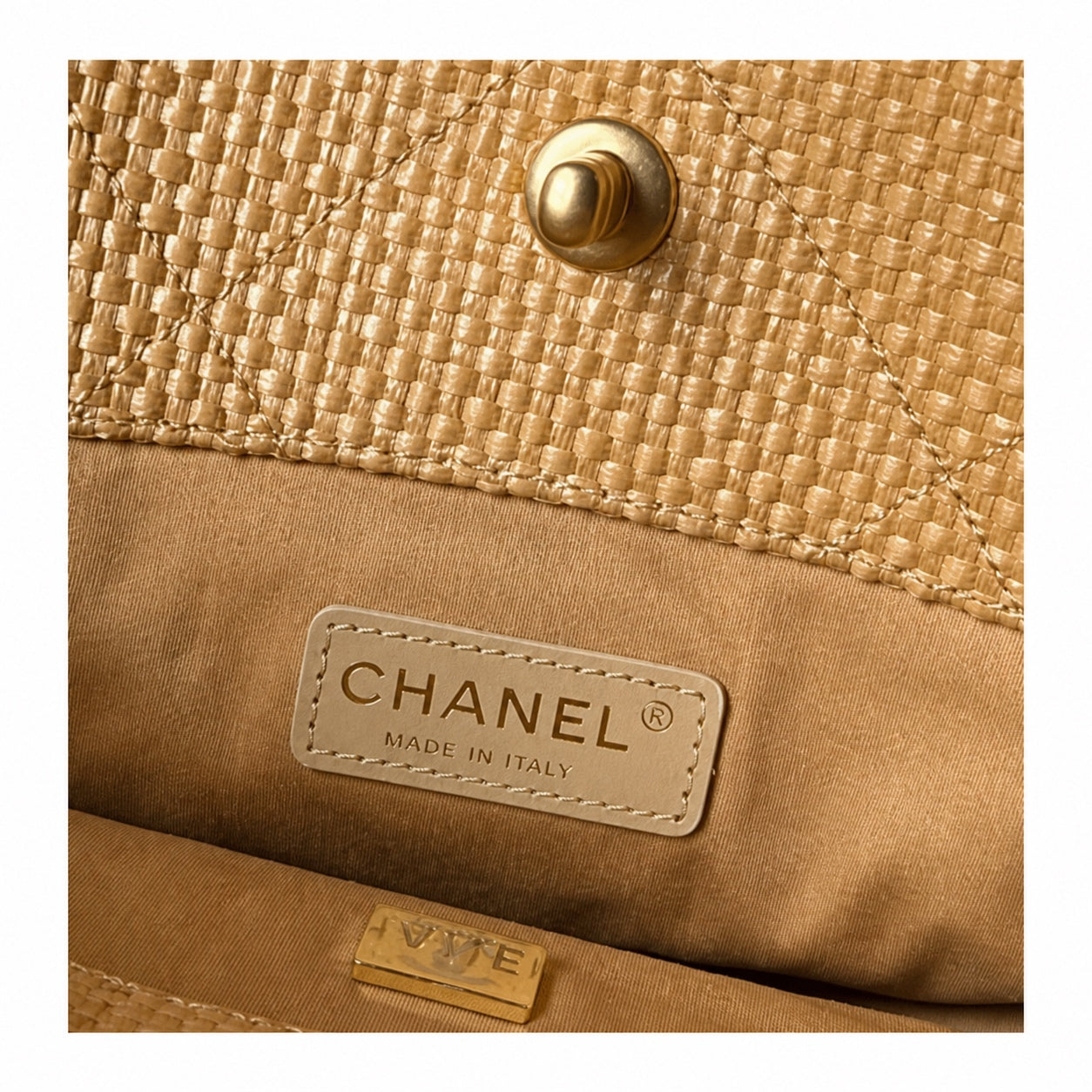 Chanel Classic Quilted Shoulder Bag | CC Hardware & Gold Chain — 28cm