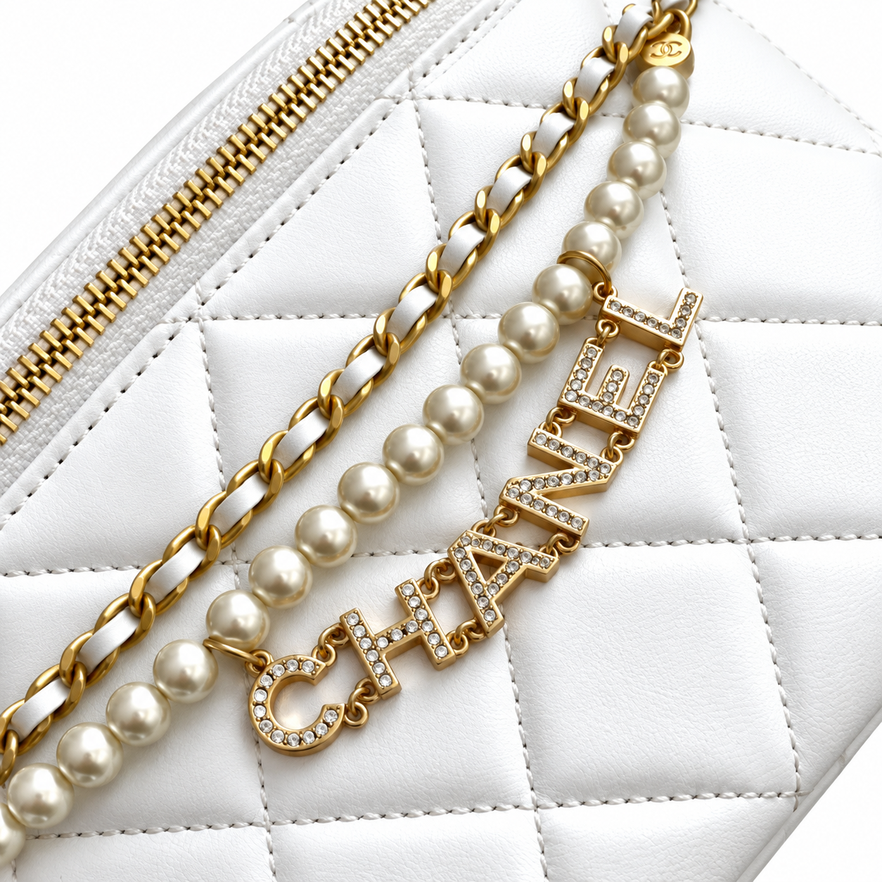 Chanel Quilted Medium Convertible Bag 17×24×11cm