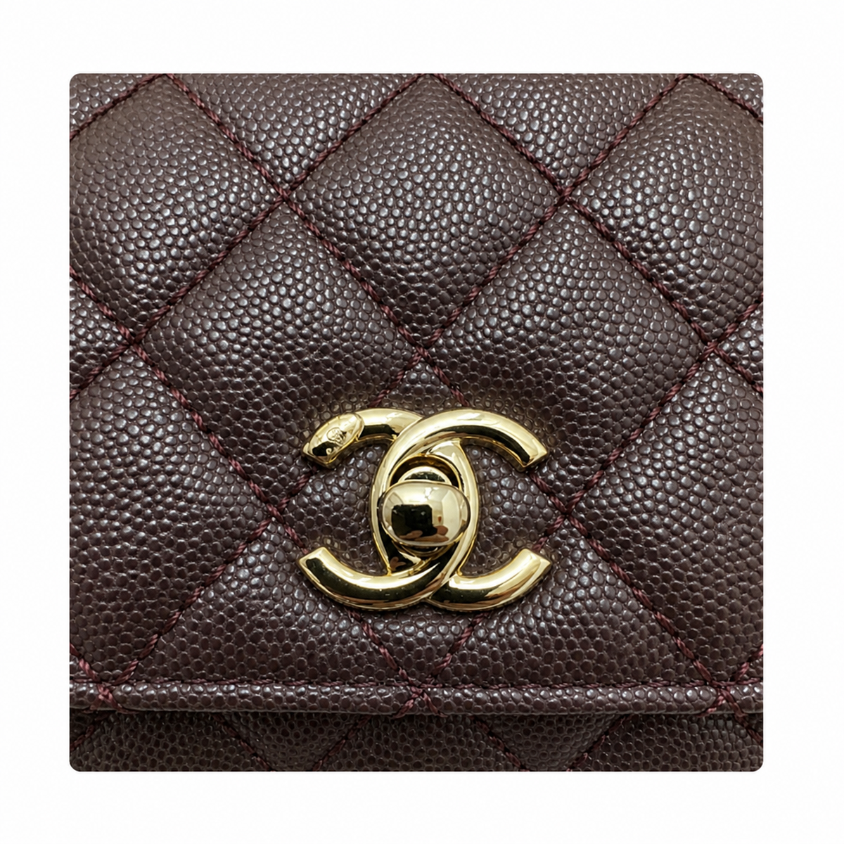 Chanel Mint Green Lambskin CC WOC | Gold Chain — 24cm