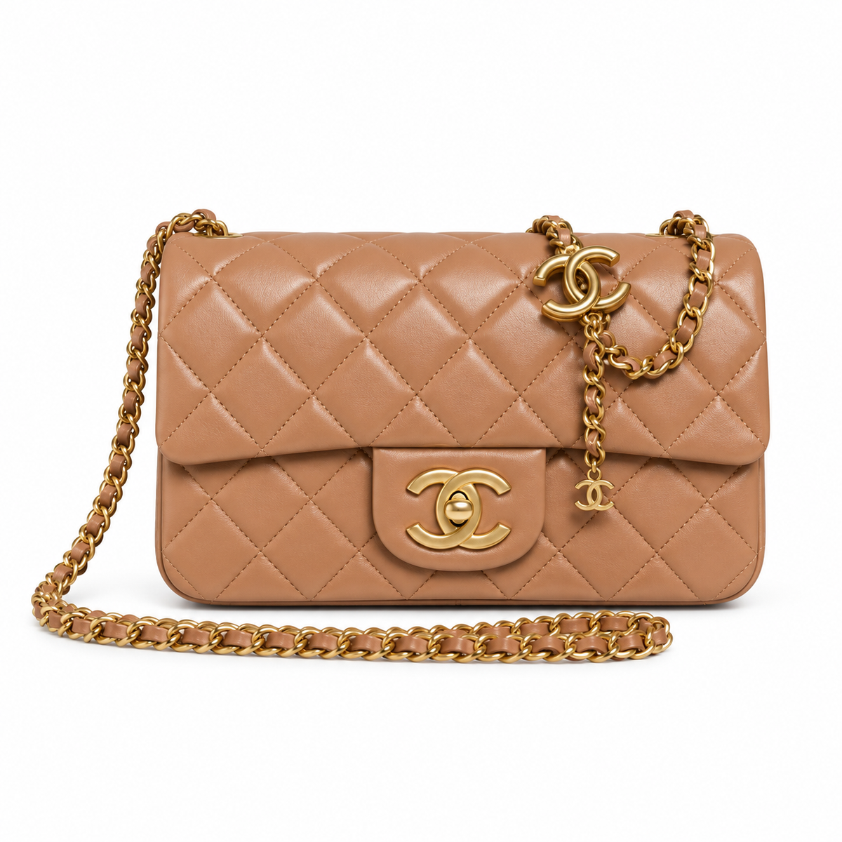 Chanel Quilted Crossbody Bag 20×13×7cm