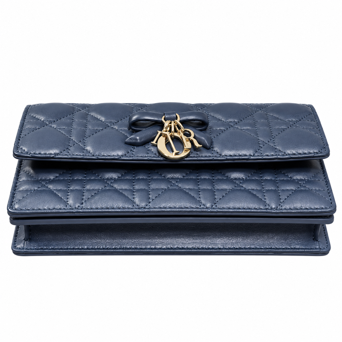 Dior Cannage Quilted Slim Crossbody Bag 21cm