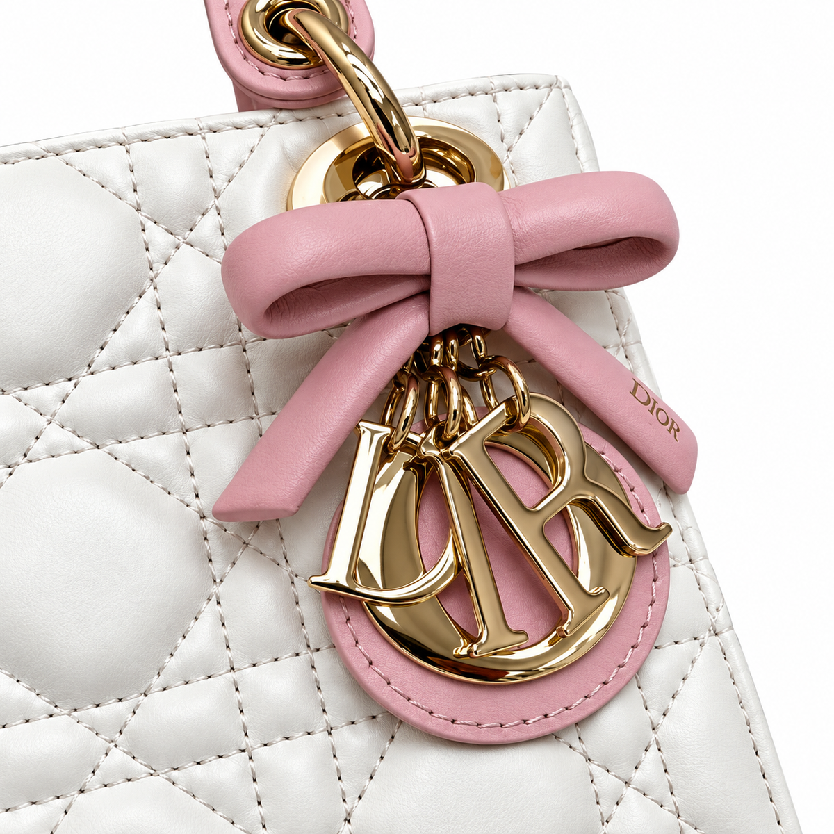 Dior Cannage Quilted Compact Flap Bag