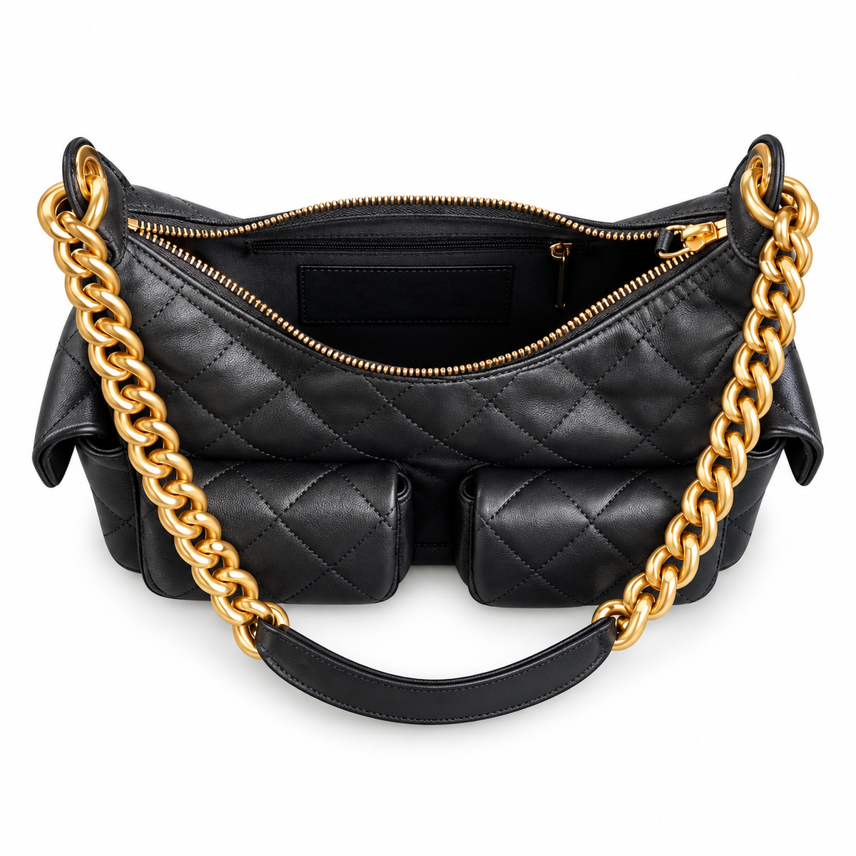 Chanel Quilted Flap Bag 22×31×15cm