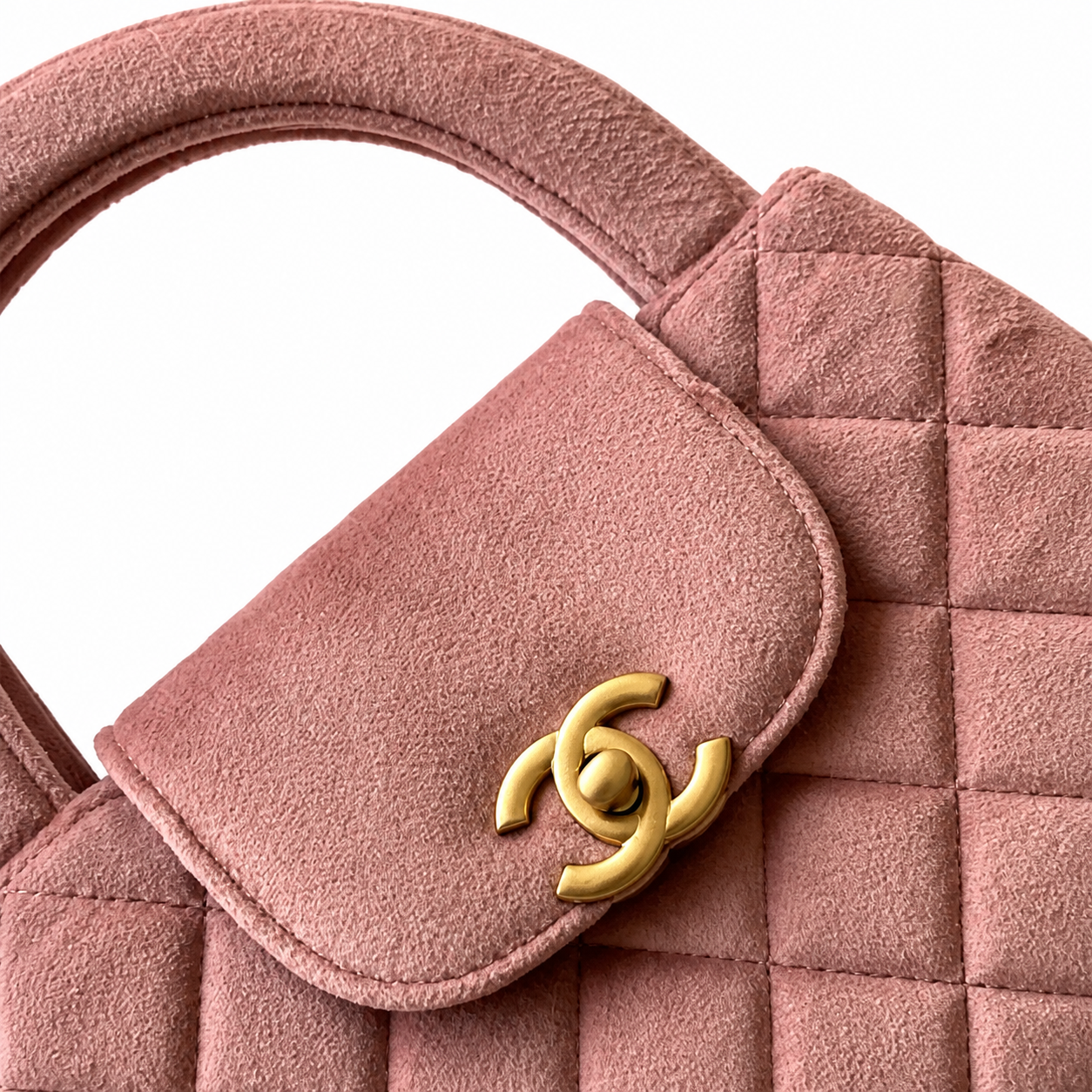 Chanel Classic Quilted Mini Flap Bag | CC Turn-Lock Leather Chain Strap — 13x19cm