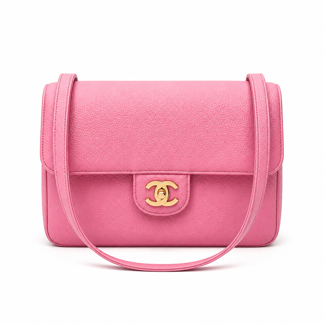 Chanel Classic Quilted Small Flap Bag | CC Hardware & Chain — 22cm