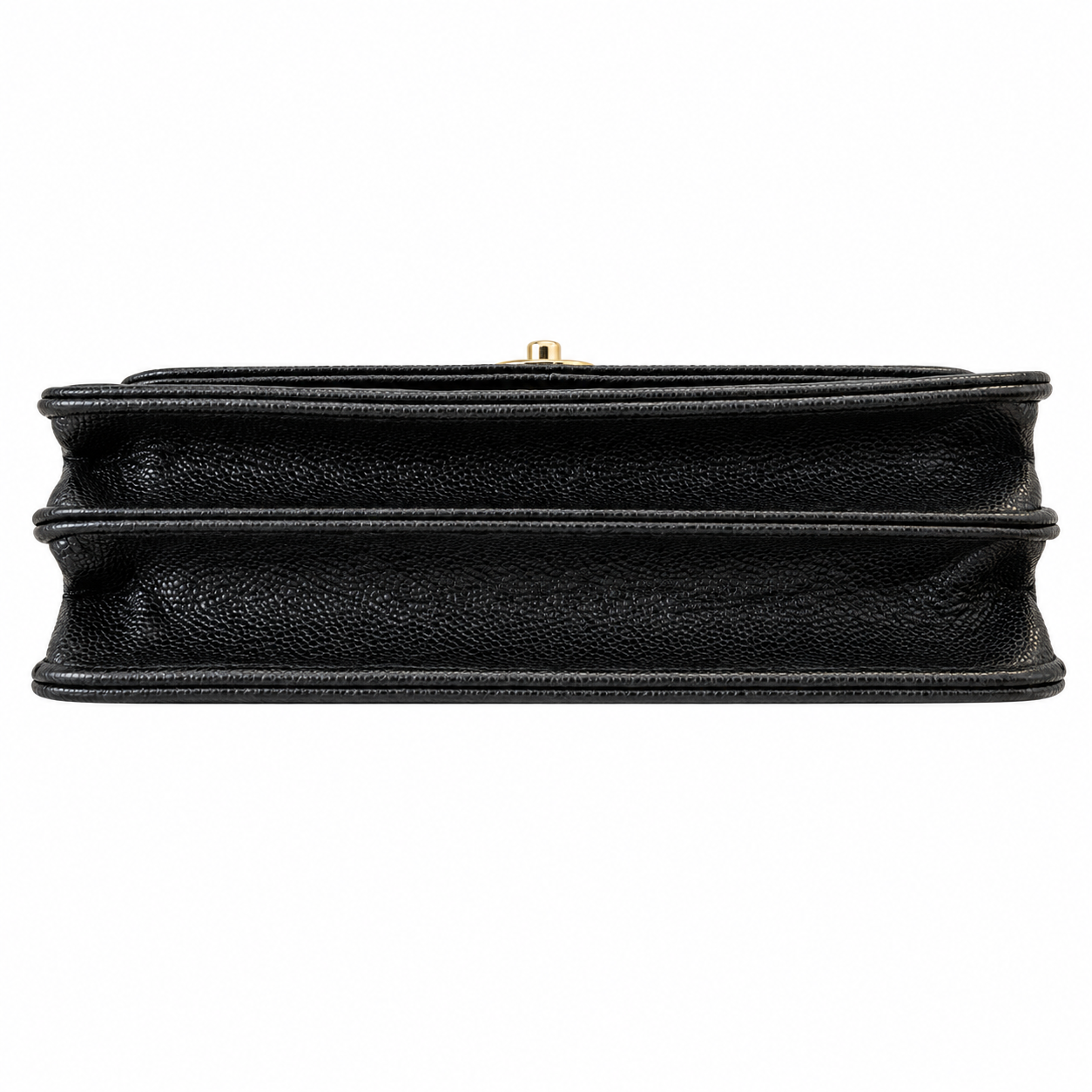 Chanel Trendy CC Quilted Caviar Top Handle WOC Black 19cm