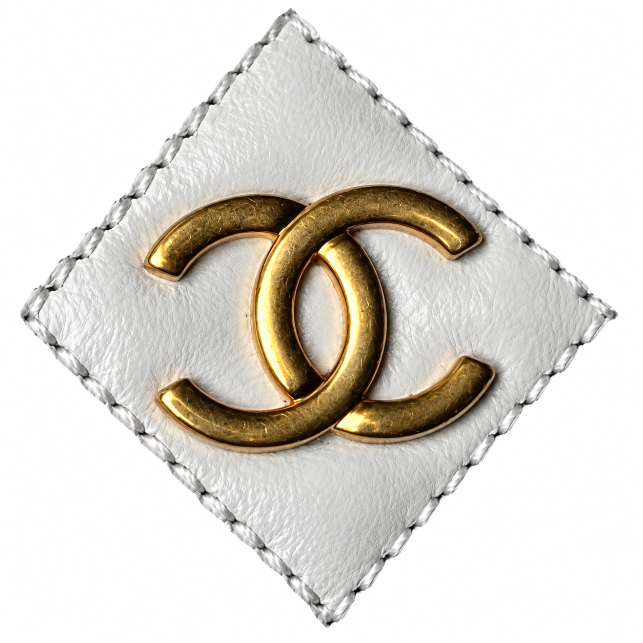 Chanel Quilted Logo Round Bag 18cm