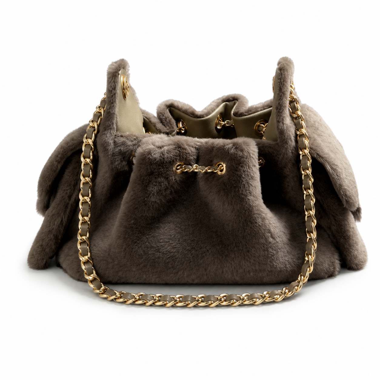 Chanel Classic Quilted Medium Handbag | CC Turn-Lock Leather Chain Strap — 20cm
