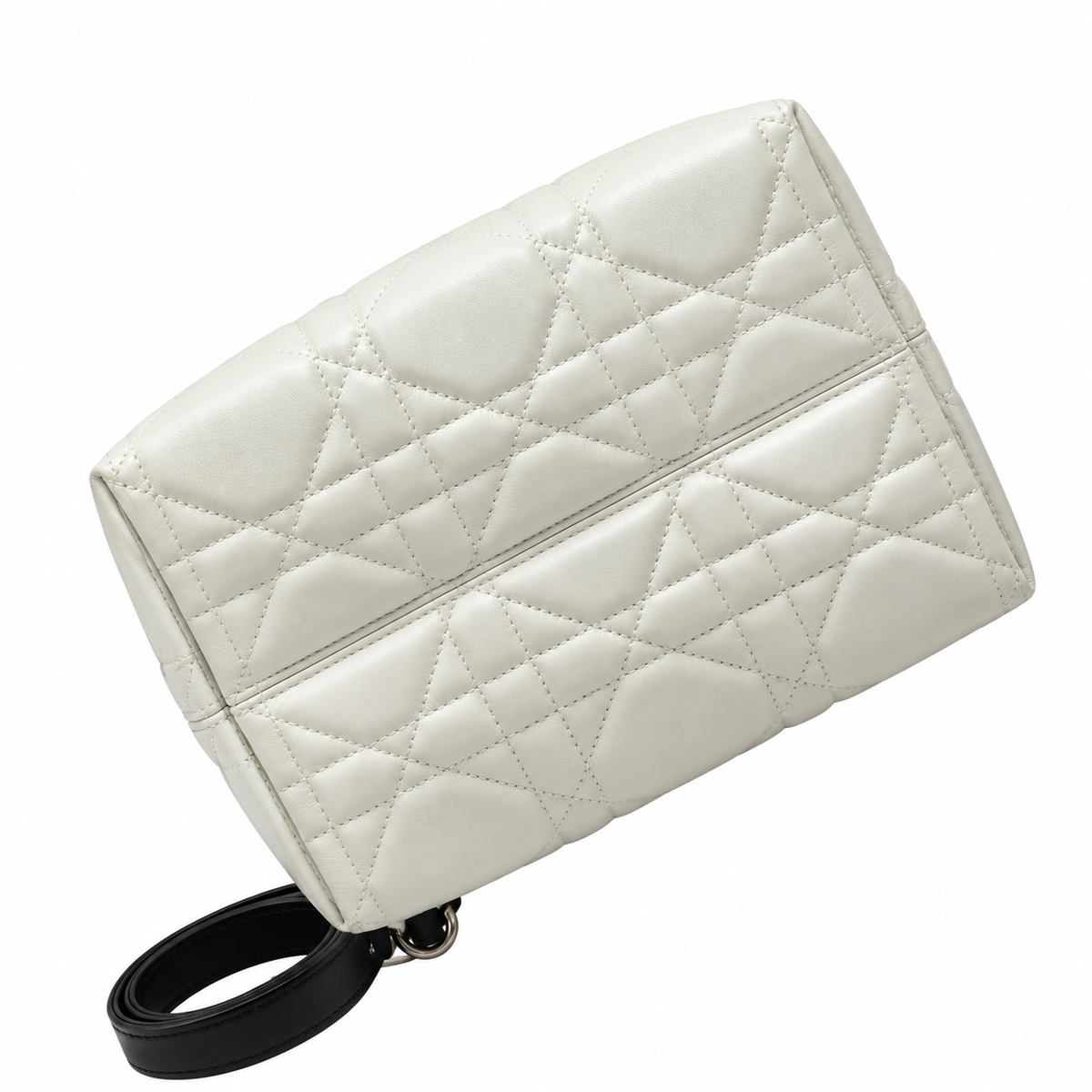 Dior Cannage Quilted Signature Handbag 23cm