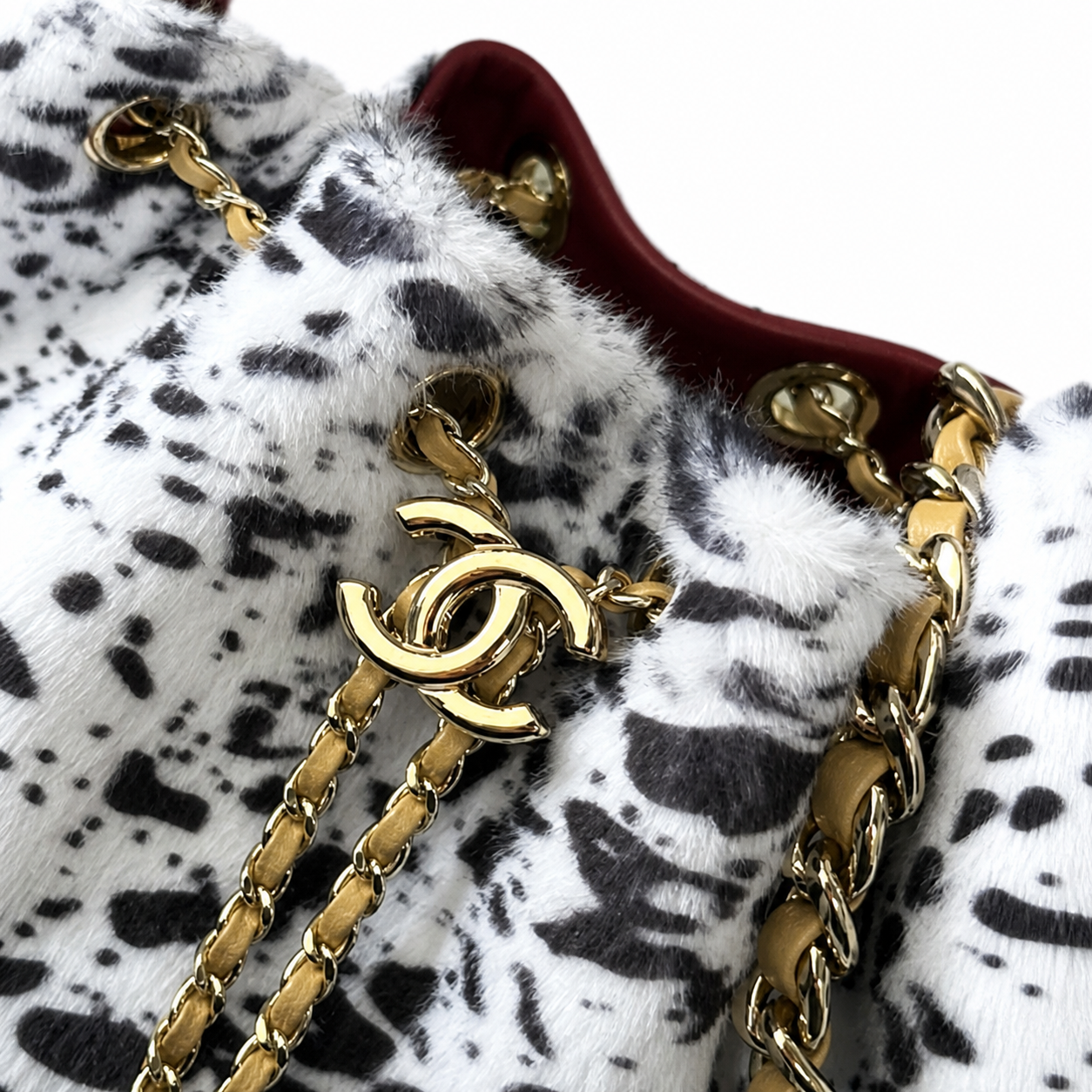 Chanel Classic Quilted Medium Top Handle Handbag | CC Turn-Lock Chain Strap — 20cm