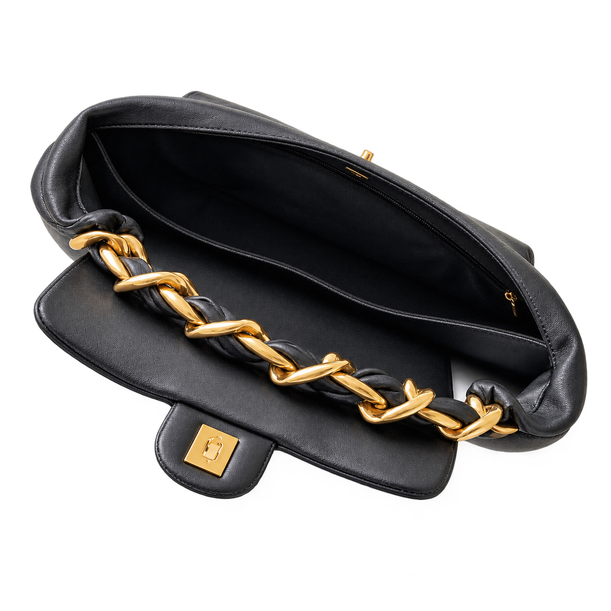 Chanel Classic Quilted Large Shopping Bag | CC Turn-Lock Top Handle — 47cm