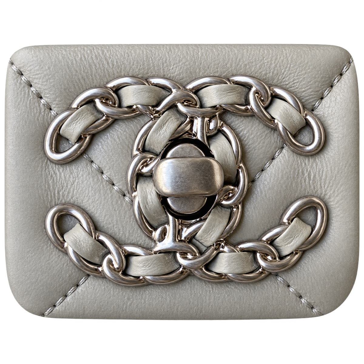Chanel Classic Quilted Flap Bag | CC Turn-Lock Gold Hardware Leather Chain — 26cm