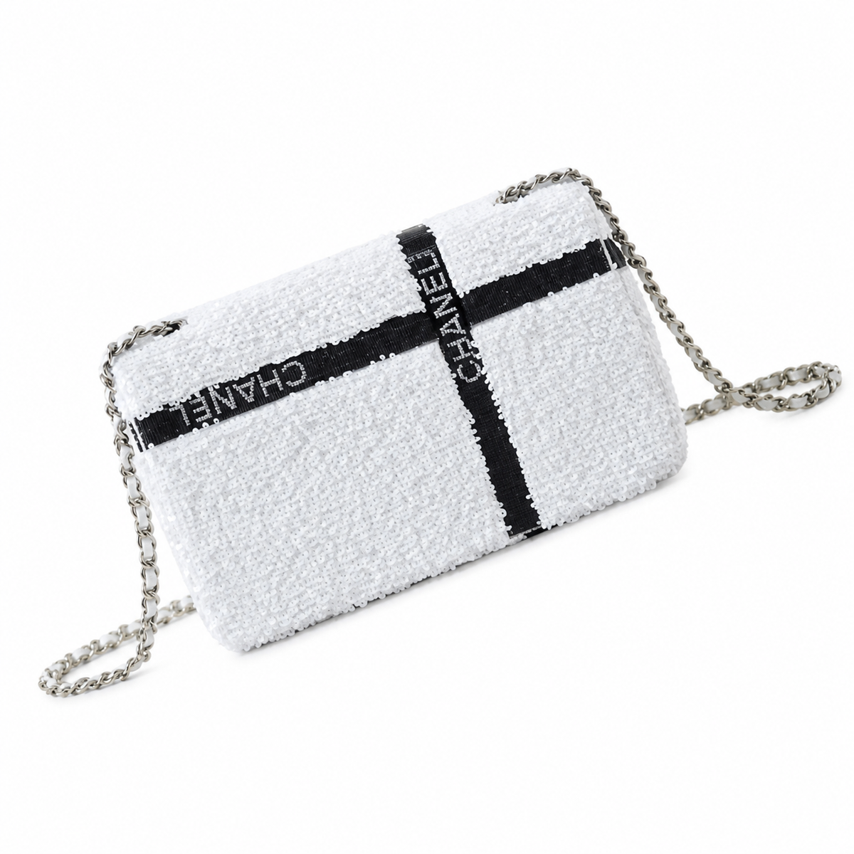 Chanel Classic Quilted Small Flap Bag | CC Turn-Lock Leather Chain Strap — 14cm