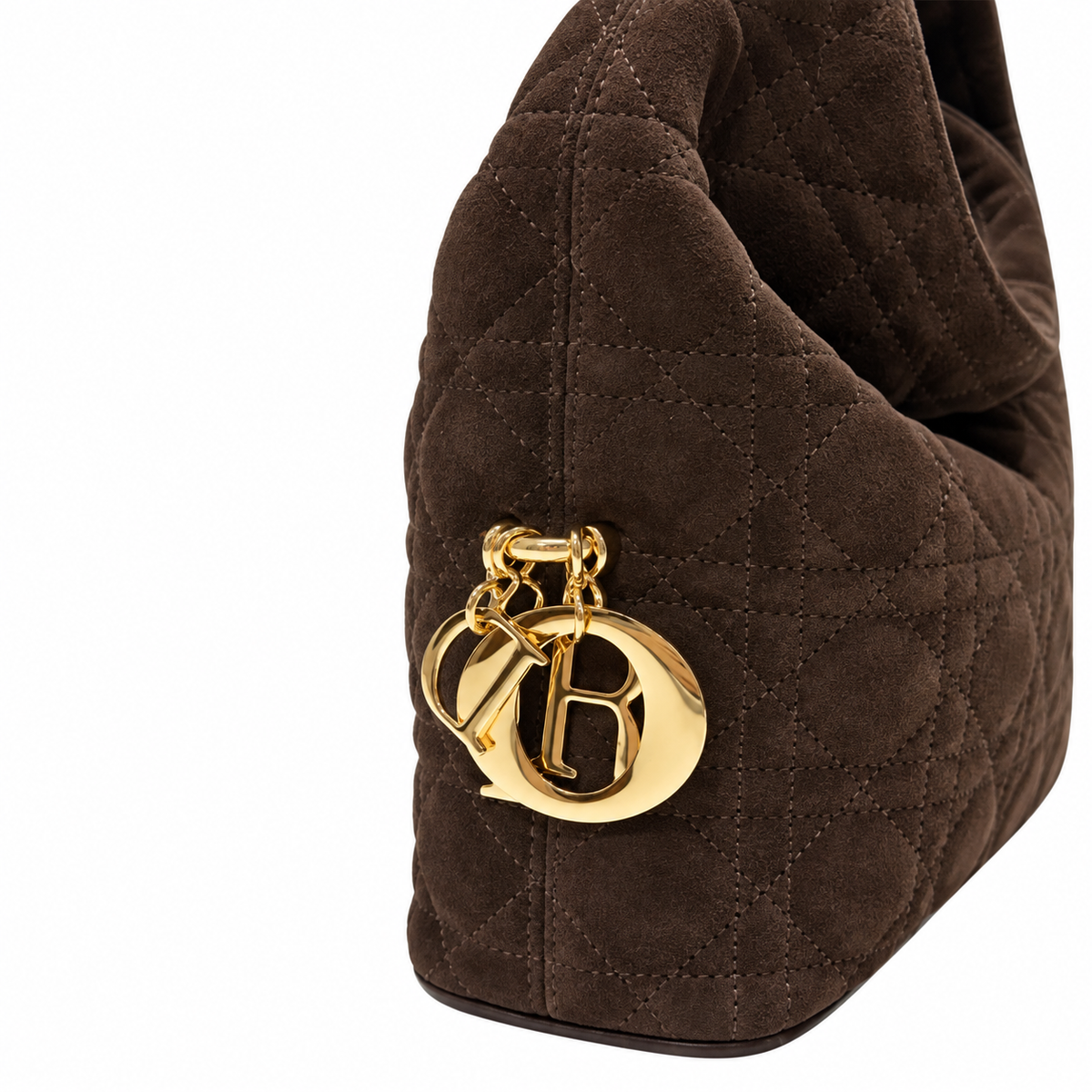 Dior Cannage Quilted Structured Tote Bag 24cm