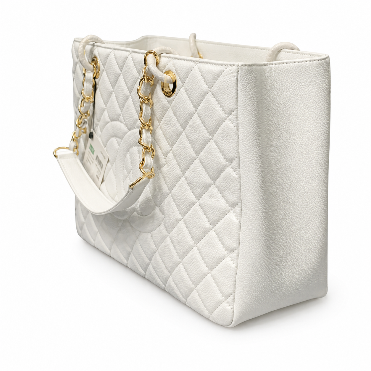 Chanel Classic Quilted Flap Bag | CC Turn-Lock Leather Chain Strap — 24x33cm