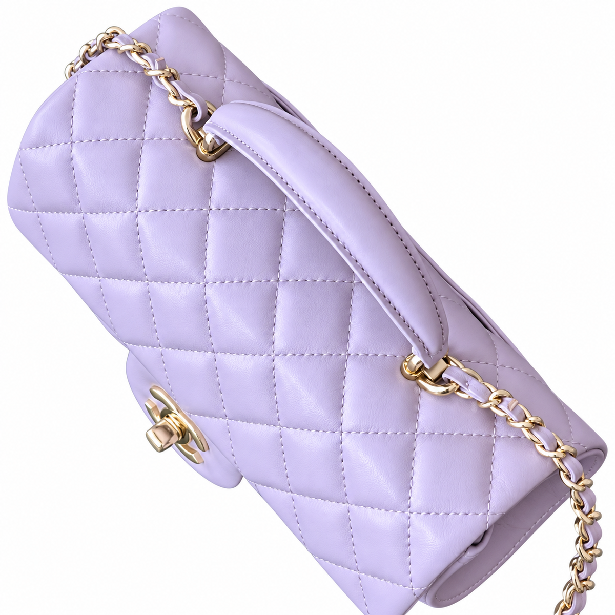 Chanel Quilted Flap Handbag 20cm