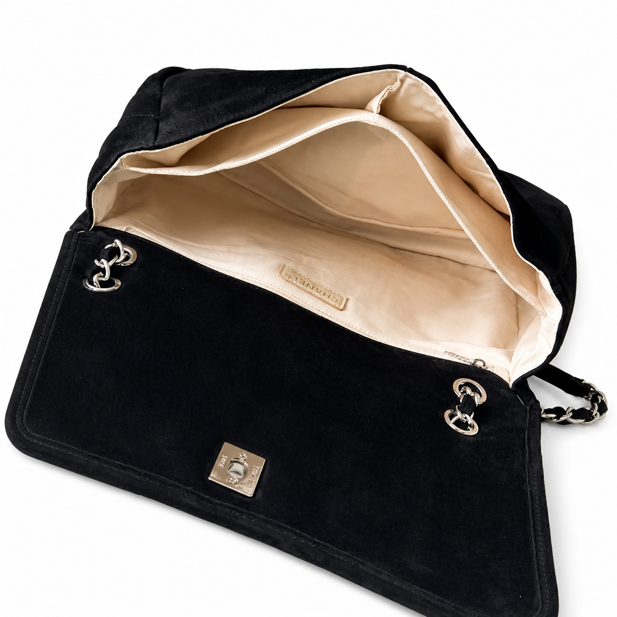 Chanel Classic Quilted Grand Flap Bag | CC Hardware & Gold Chain — 34cm